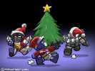 Transformers celebrando la Navidad (79Kb)