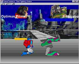 Megatron disparando